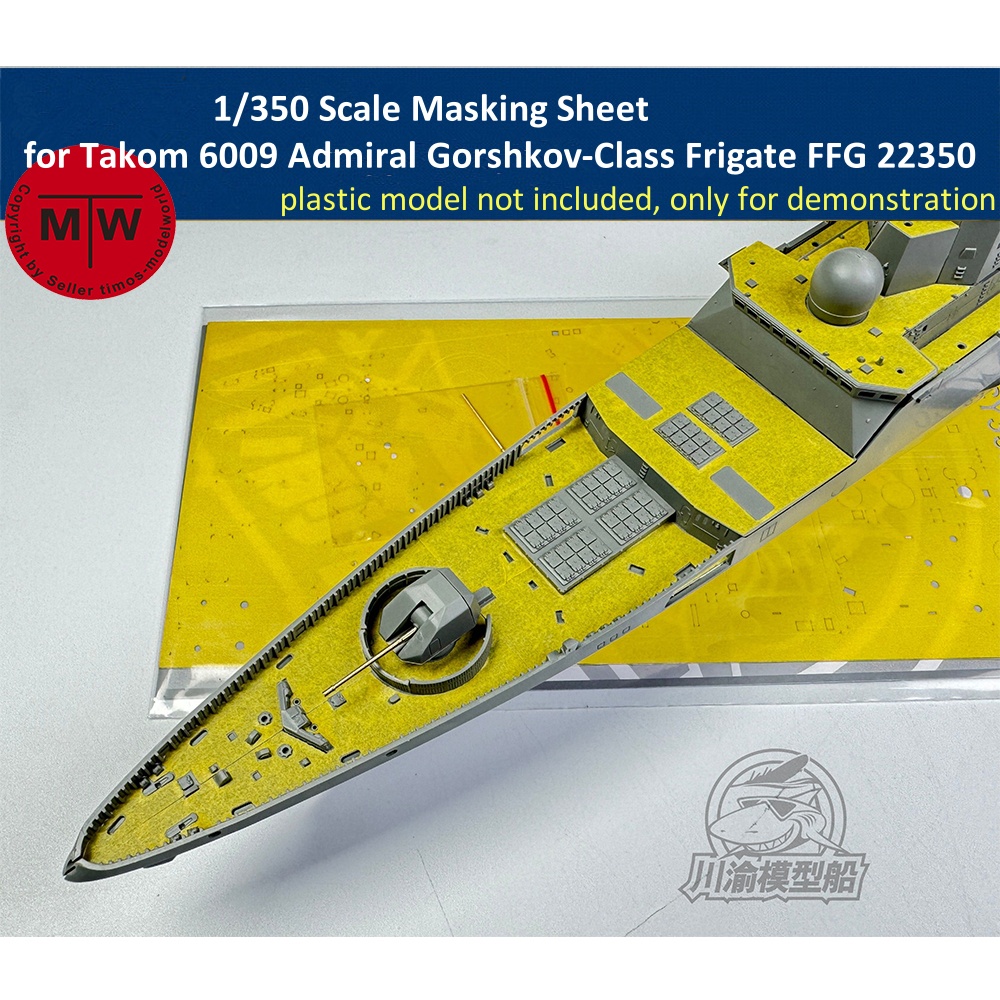 Model Kit U Boat - カコム6009用マスキングシート、ルーマル調理クラス冷蔵庫ゲートフグプロジェクトモデルキットcyc350105、1:350スケール、22350