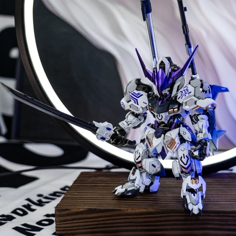 Model Kit Barbatos - MGSD バルバトス G08A ブラックタートルメカアクションフィギュアモデル高詳細組み立てコレクタブル取り外し可能なパーツホビーおもちゃギフト