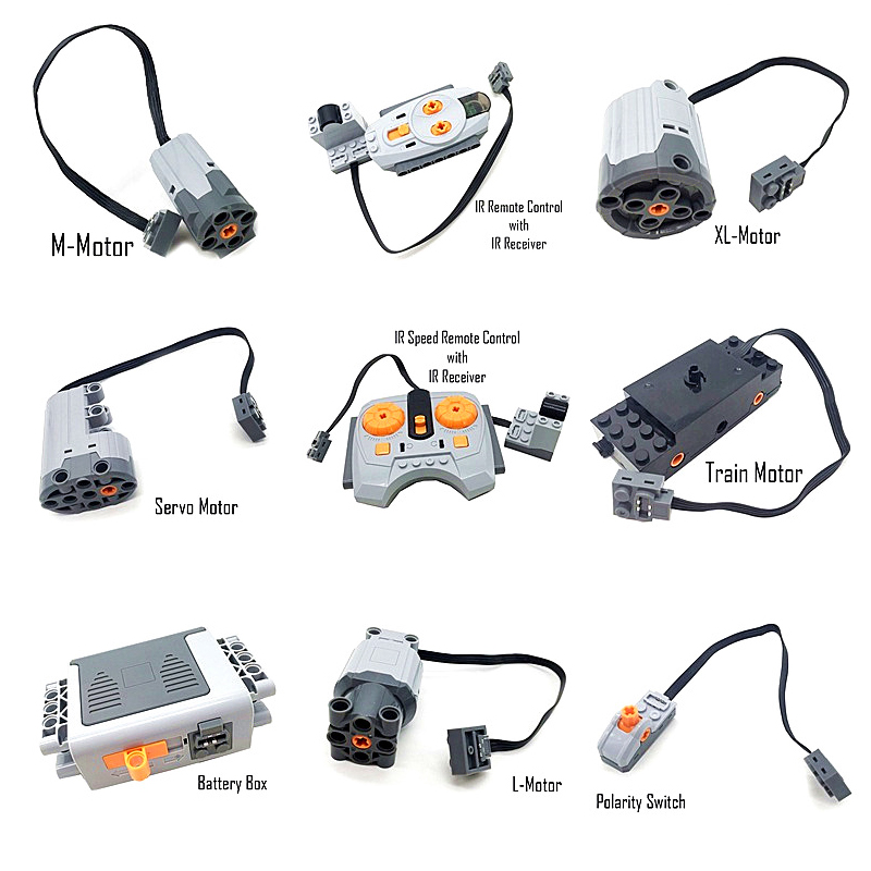 Lego Set Technic - 技術部品 モーター マルチパワーファンクション 8293 8883 ツール