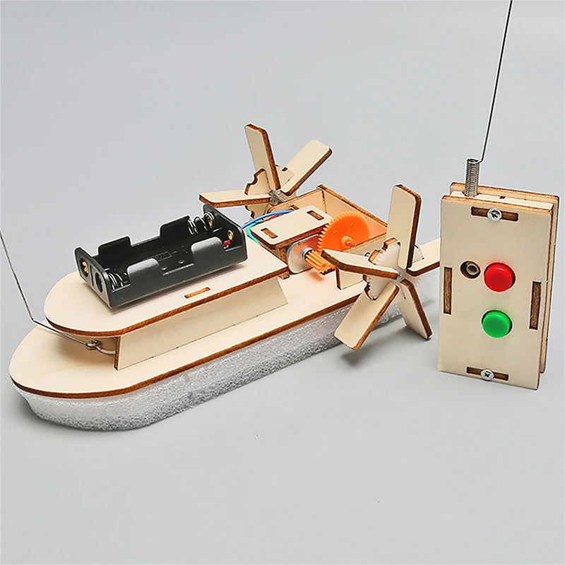 Model Kit U Boat - DIY ボートモデル科学おもちゃ子供 STEM 電気教育教育キット 3D 組み立てる木製ボートおもちゃ科学実験キット