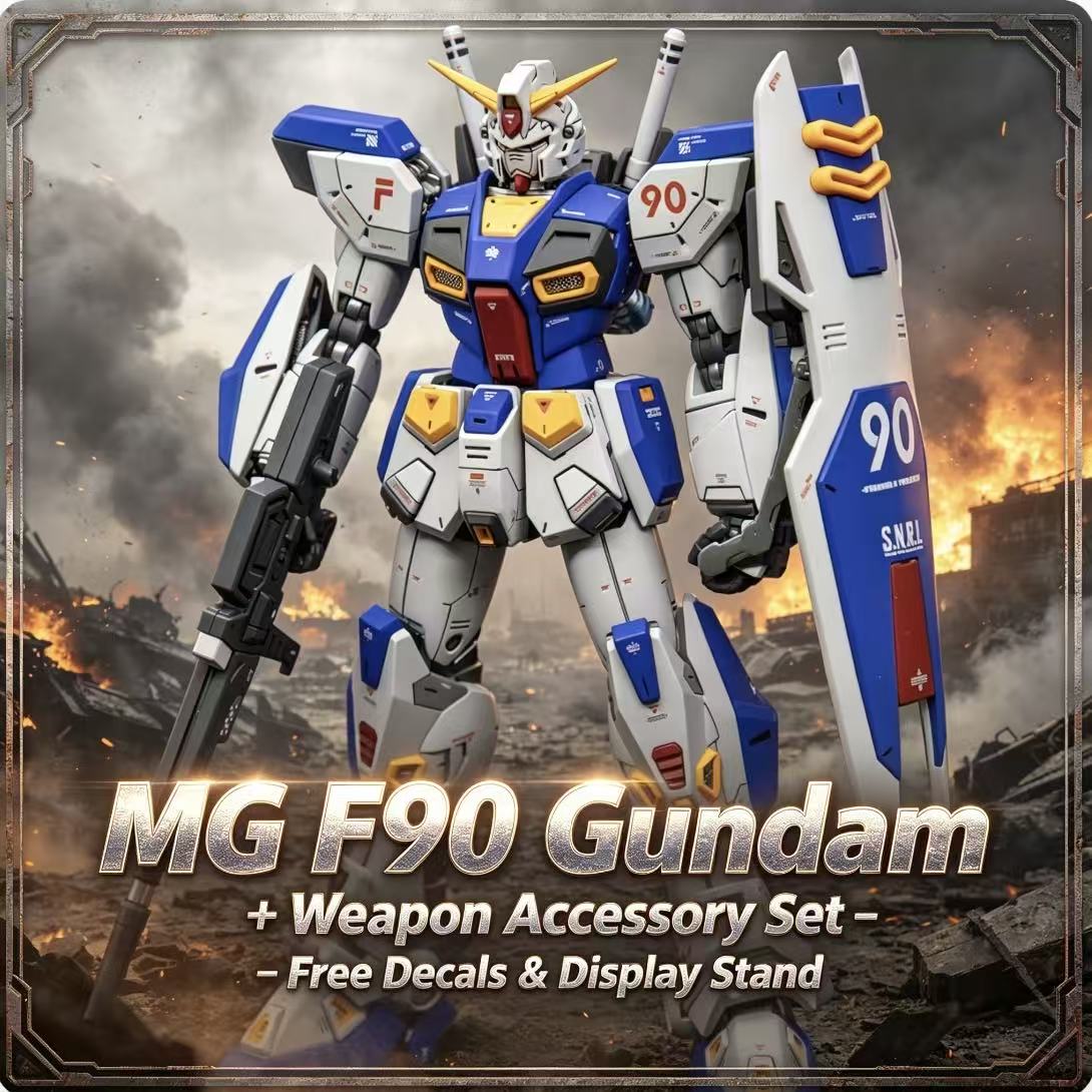 Model Kit Daban - F90 MG 1/100 組み立てモデルキットアクションフィギュアパズル水ステッカー付き男の子用パズルおもちゃデスクトップ装飾品グッズギフト