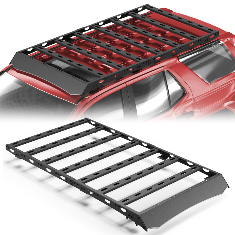 Model Kit Runner Organizer - ULONルーフラック 4Runner 2025 2026用 カーゴバスケット 大型収納ホルダー