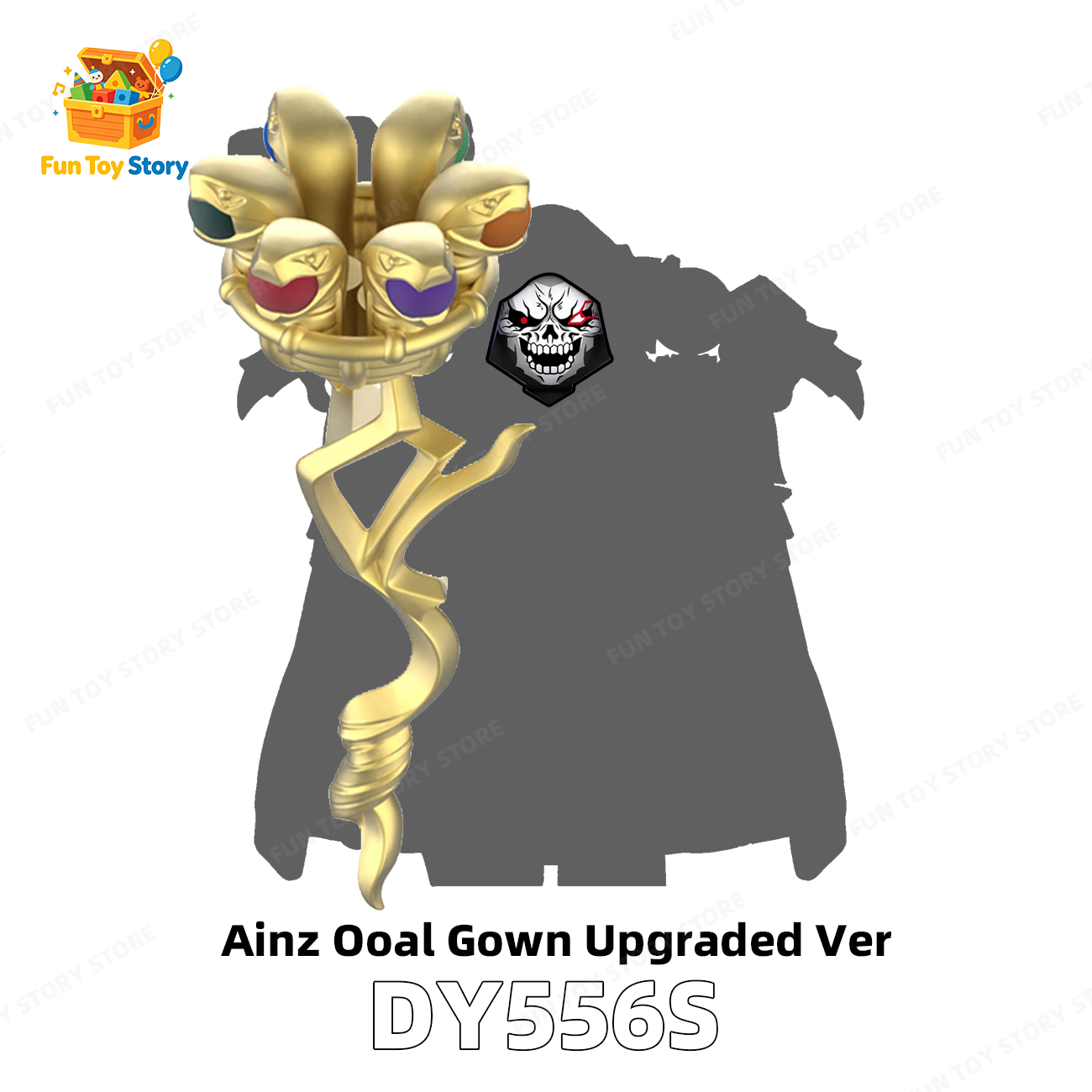 Model Kit Gundam Bandai - DY556-S ボーンキング アップグレード版 組み立てブロック 漫画映画キャラクター ドール組み立て