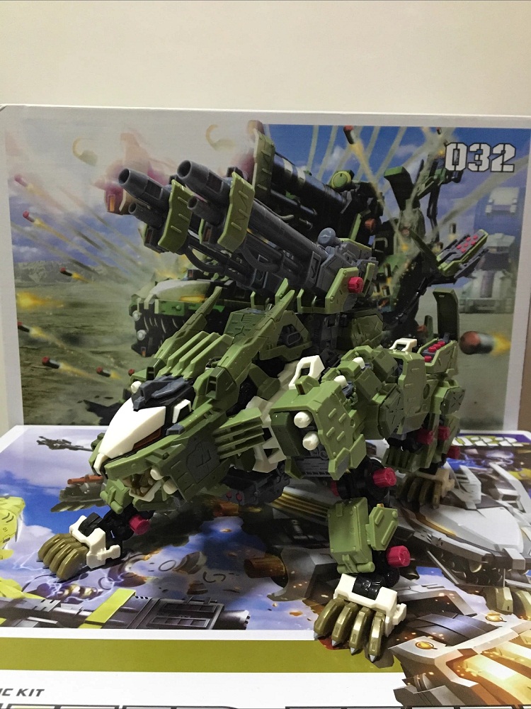 Model Kit Keroro - BT ビルディングブロック ZOIDS RZ-041 ライガー ゼロ