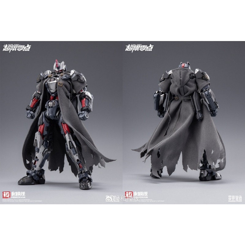 Model Kit Baki - HEMOXIAN オリジナル オーバーゼロシリーズ ソリティアハンター＆メカニカルドッグ 可動組み立てアクションフィギュア アニメモデル玩具コレクタブル
