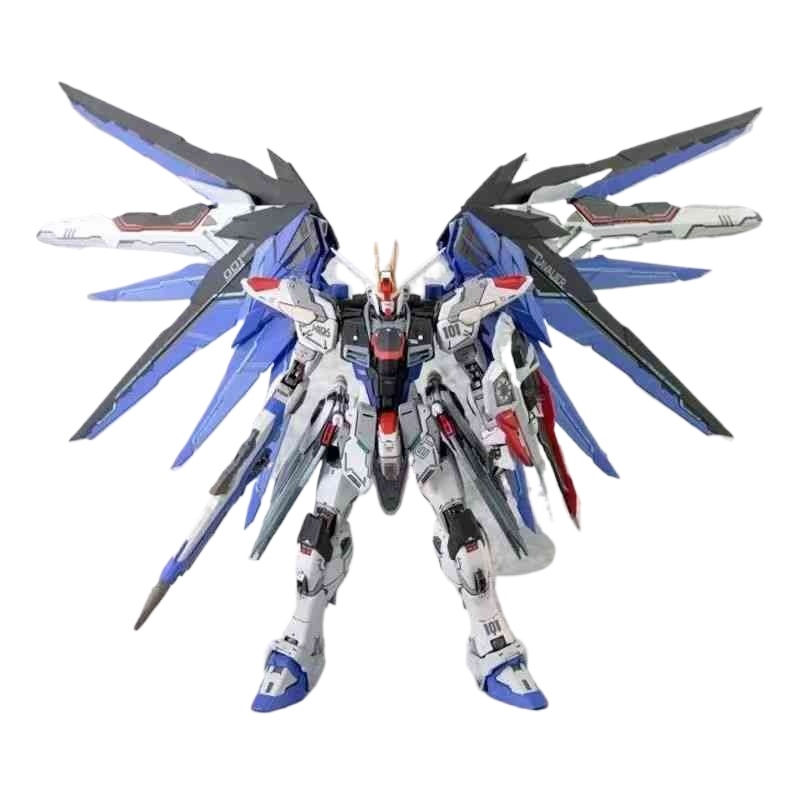Model Kit Gundam Mg - バンダイスポットガンダム漫画アニメコレクションモデル HG ニューライブライト 192 1/144 攻撃無料組立モデルおもちゃ非常に速い配達