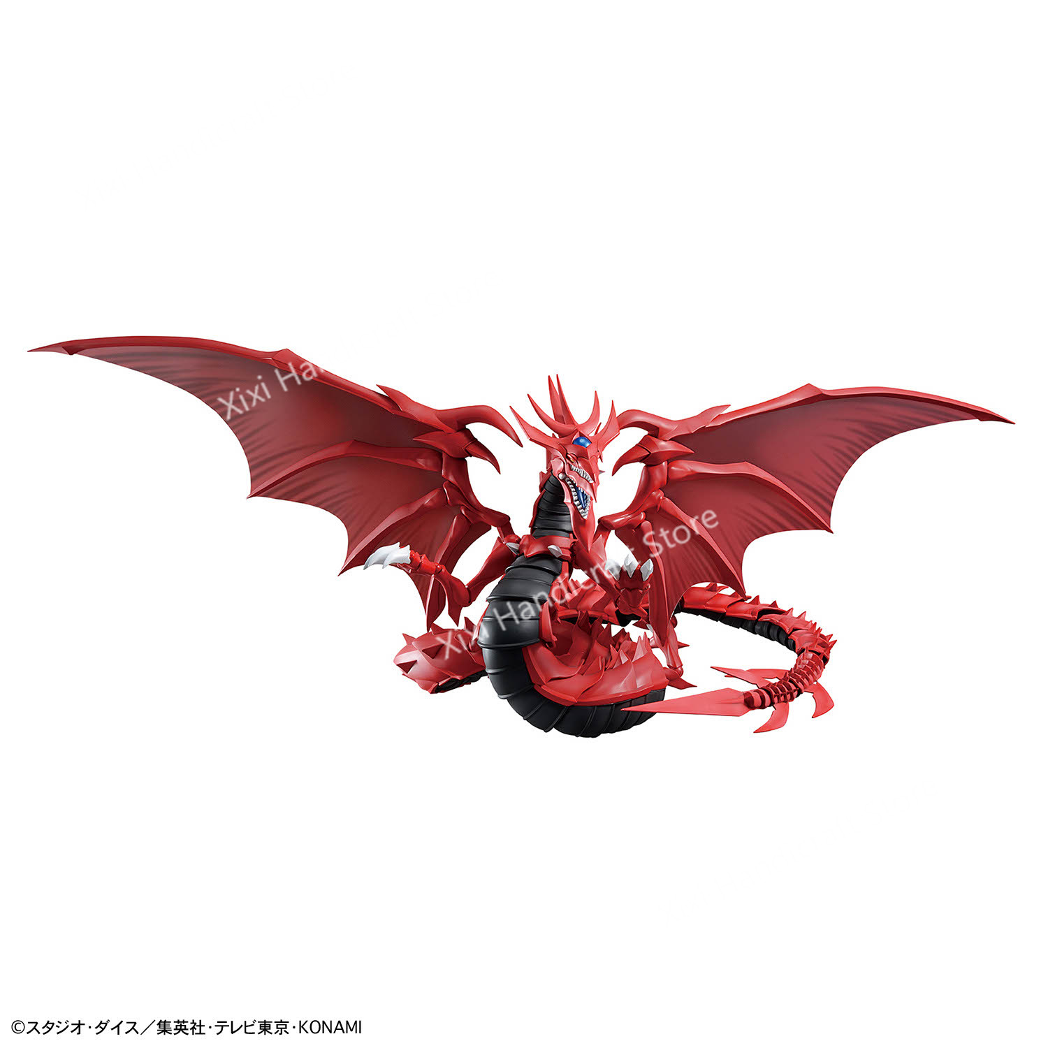 Model Kit Anubis - 本物のバンダイモデルキット FRS エジプト神スライファー・ザ・スカイドラゴンアクションフィギュアアニメ PVC モデルおもちゃギフトコレクション子供のための