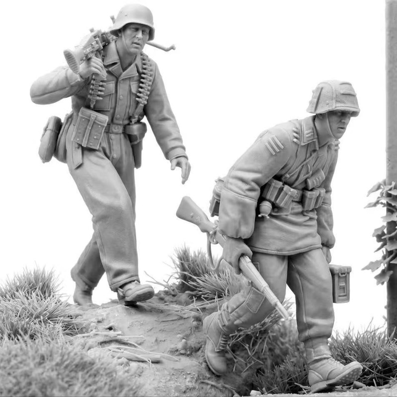 Model Kit Weapons - 1/35 スケール レジンフィギュア モデルキット 第二次世界大戦 ヨーロッパ兵士