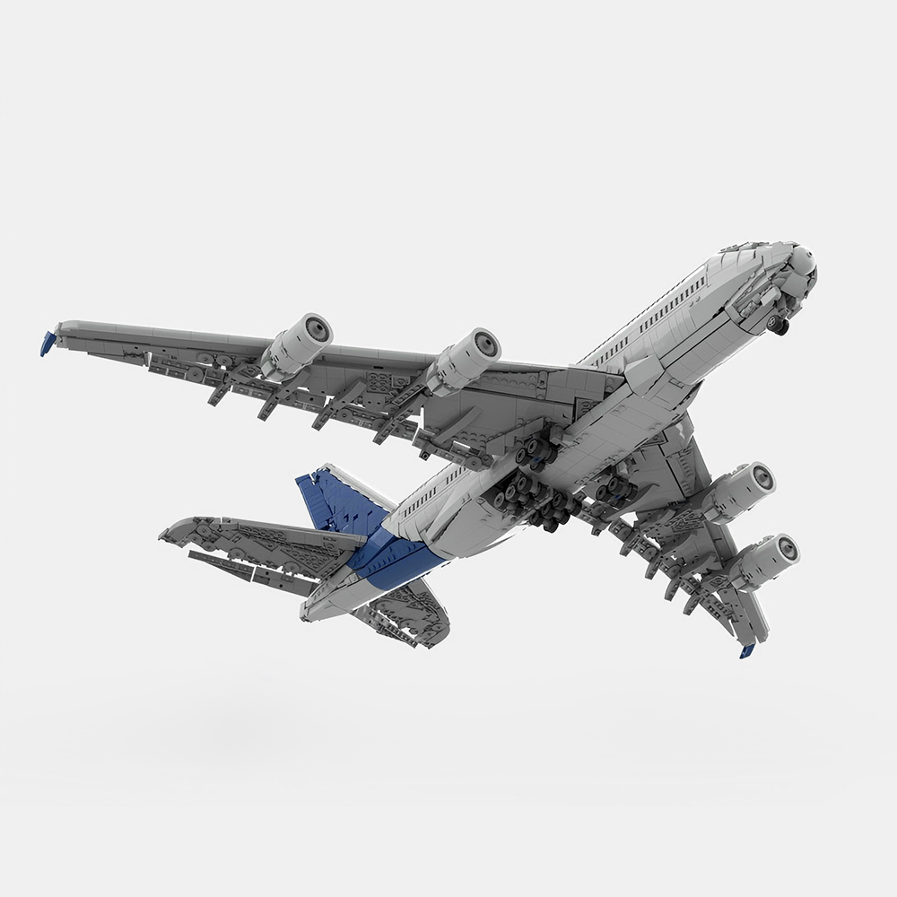 MOC A380 工場塗装民間航空機モデル DIY ビルディ - Model Kit Paint Set のレビューと価格