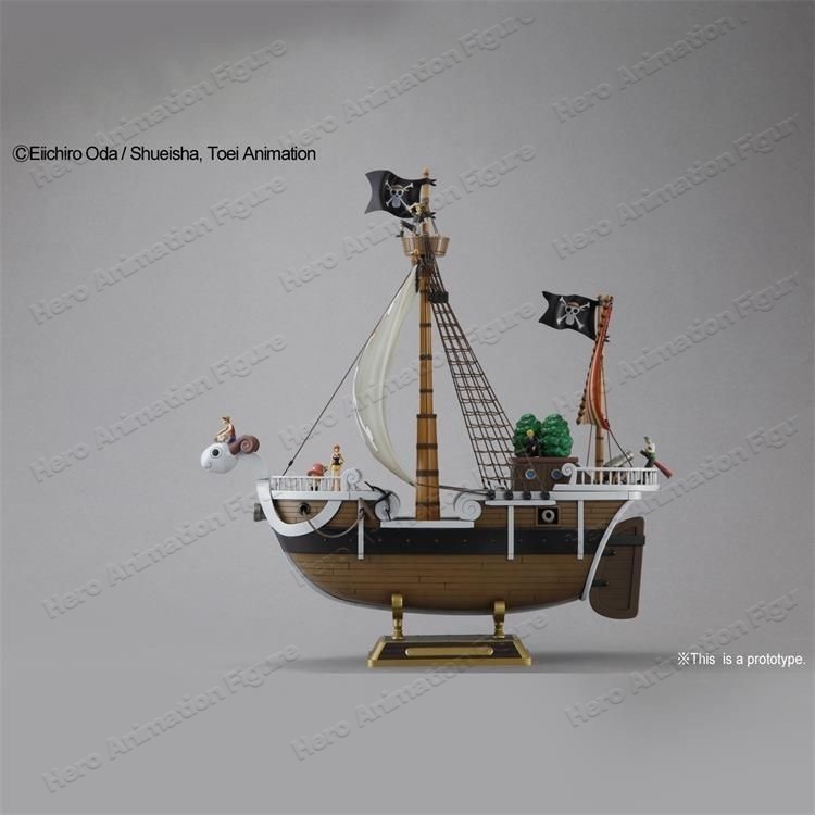 【在庫あり】バンダイ純正 ワンピース モデルキット アニメフ - Model Kit One Piece Going Merry のレビューと価格