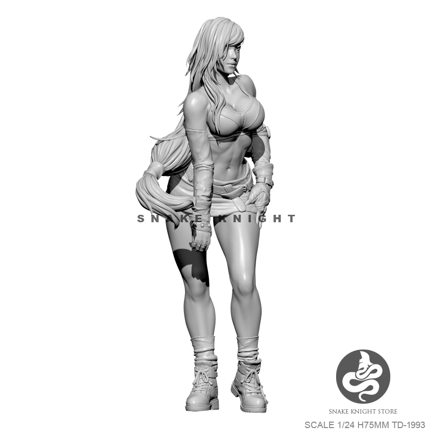 1/24レジンキット,兵士モデル,組み立てるTD-20199 - Model Kit Baki のレビューと価格