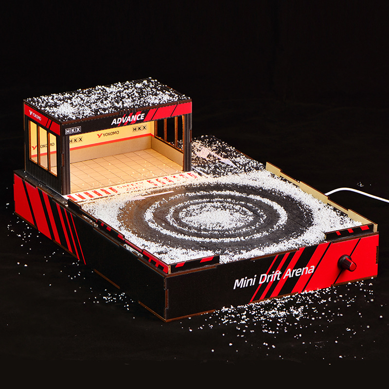 1:64スケールDIYドリフトトラックジオラマ（回転ステージ - Model Kit Simulator のレビューと価格