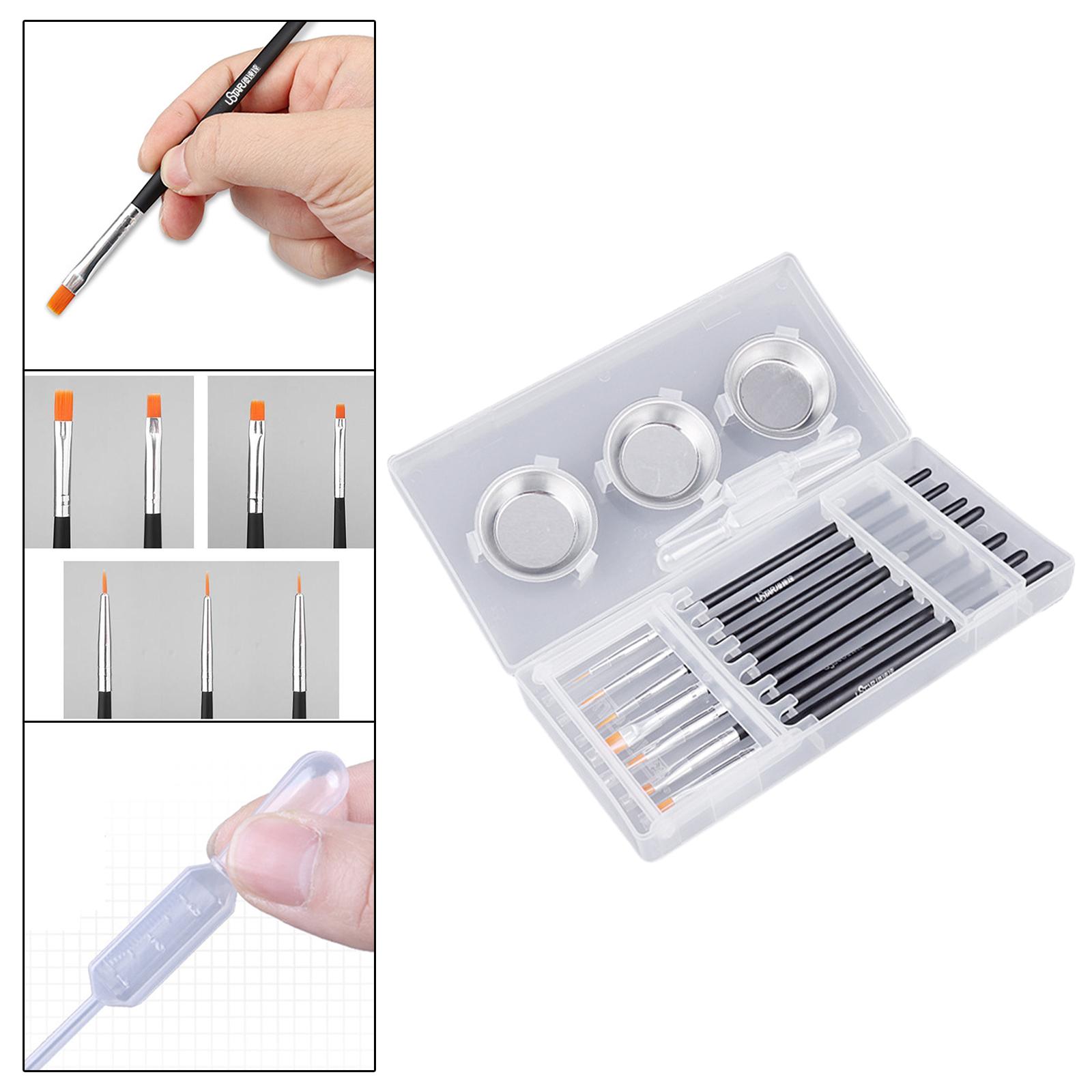 プロフェッショナルペイントブラシパレットキット（ナイロンチッ - Model Kit Paint Set のレビューと価格