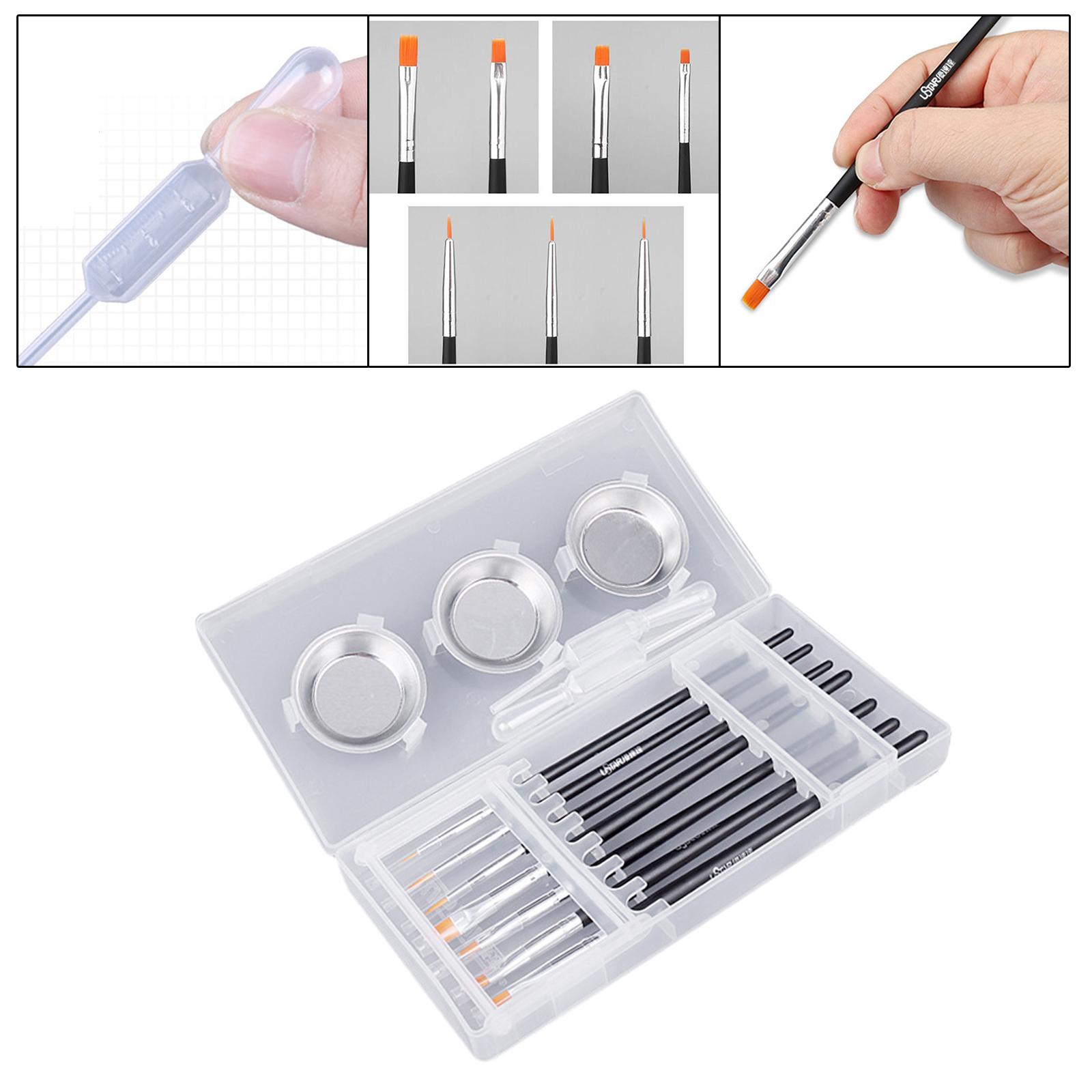 プロフェッショナルペイントブラシパレットキット（ナイロンチッ - Model Kit Paint Set のレビューと価格