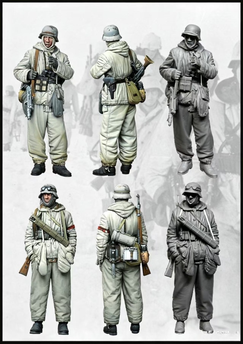 1/35 スケールダイキャスト樹脂フィギュア組み立てモデルキ - Model Kit Weapons のレビューと価格