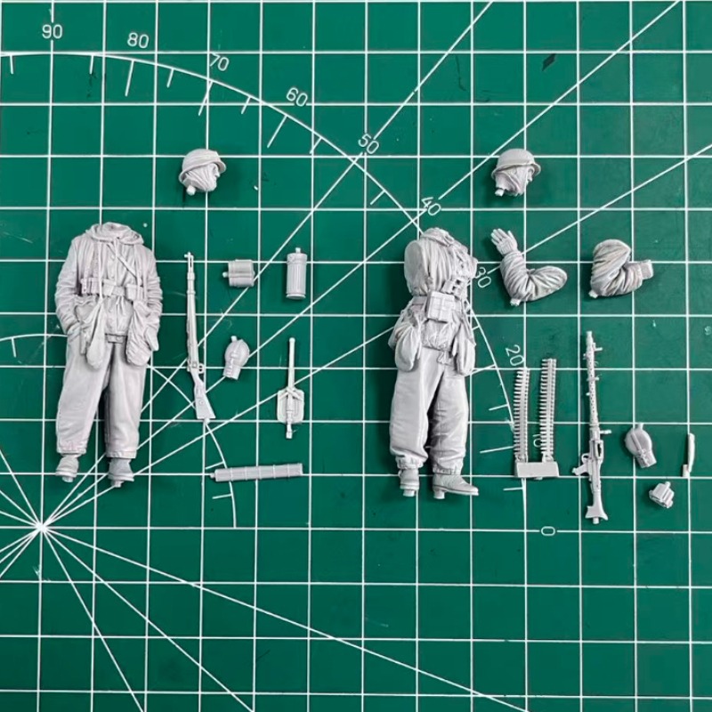 1/35 スケールダイキャスト樹脂フィギュア組み立てモデルキ - Model Kit Weapons のレビューと価格