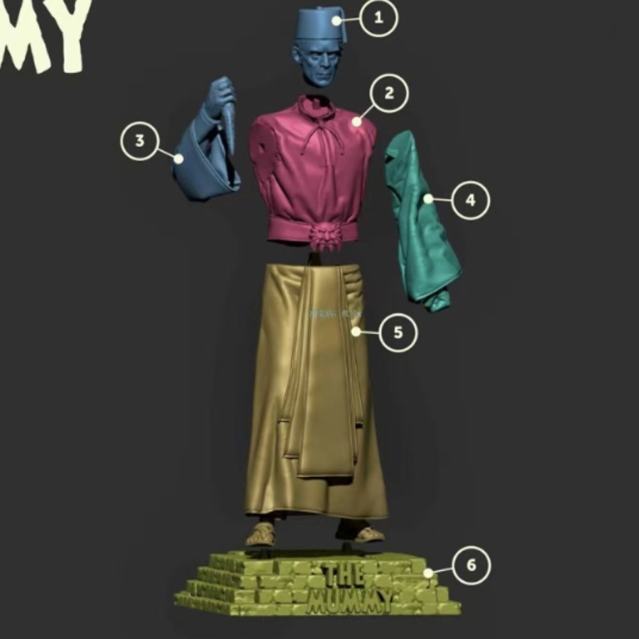 古代エジプトの王子のレジンフィギュアキット,古典的な映画のキ - Model Kit Anubis のレビューと価格