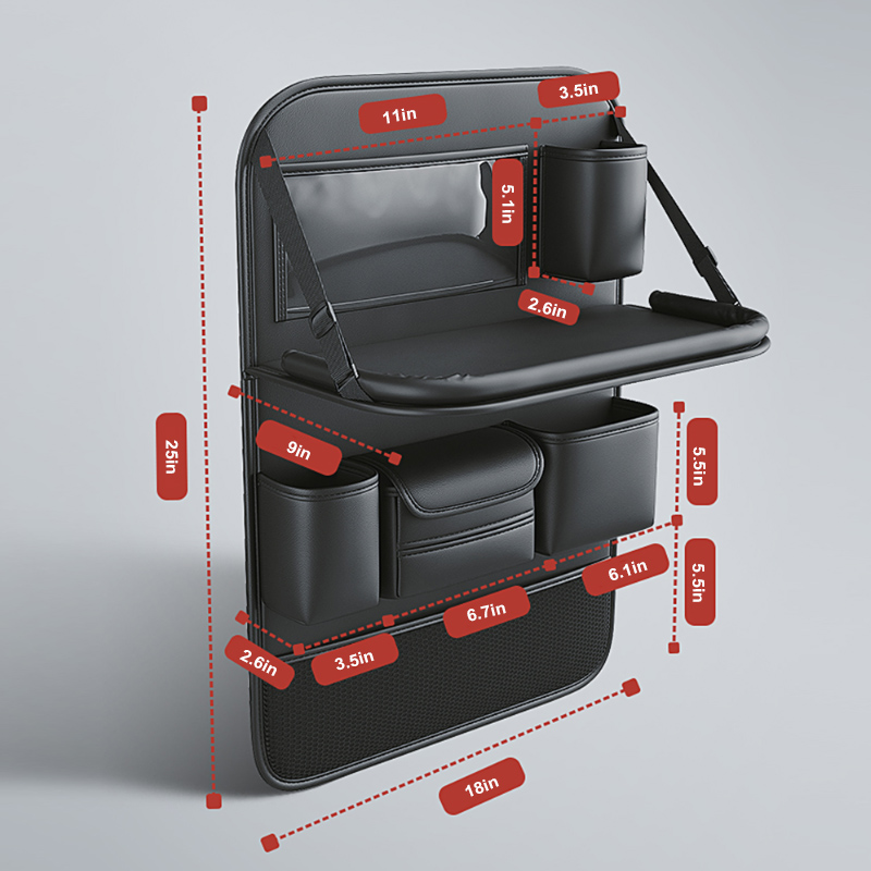 SEAMETAL カーシートバックオーガナイザー自動後部座席 - Model Kit Runner Organizer のレビューと価格