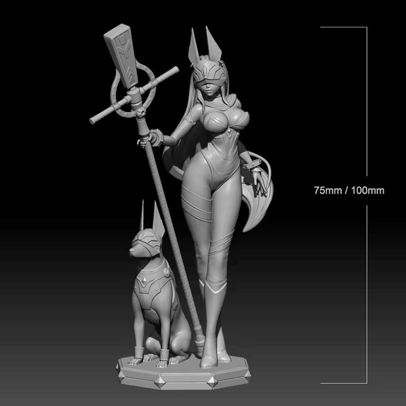 1/24 1/18 レジンモデルキット アヌビス フィギュア - Model Kit Anubis のレビューと価格