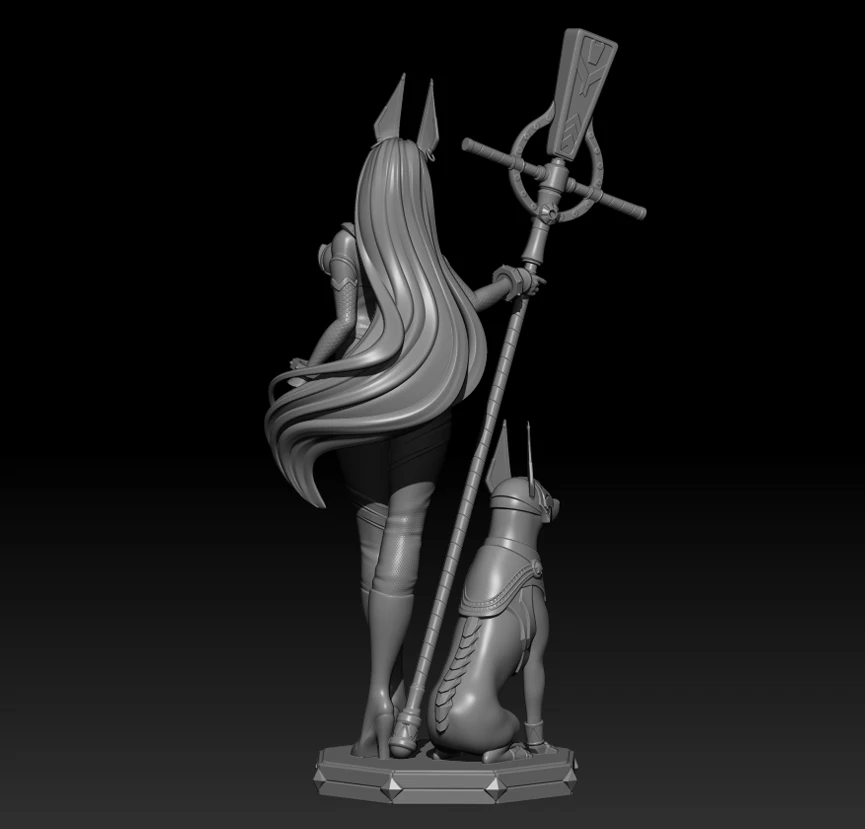 1/24 1/18 レジンモデルキット アヌビス フィギュア - Model Kit Anubis のレビューと価格