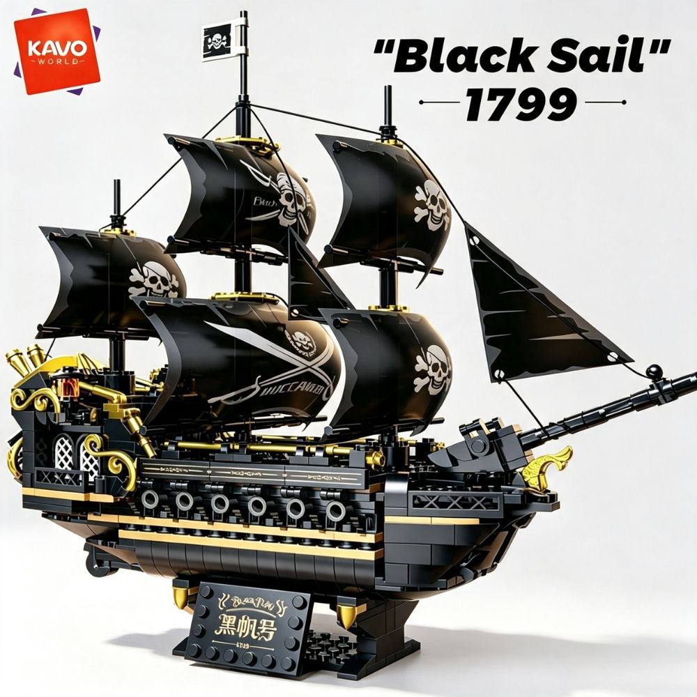 KAVOWORLD 801ピース 1799 クラシックブラッ - Model Kit U Boat のレビューと価格