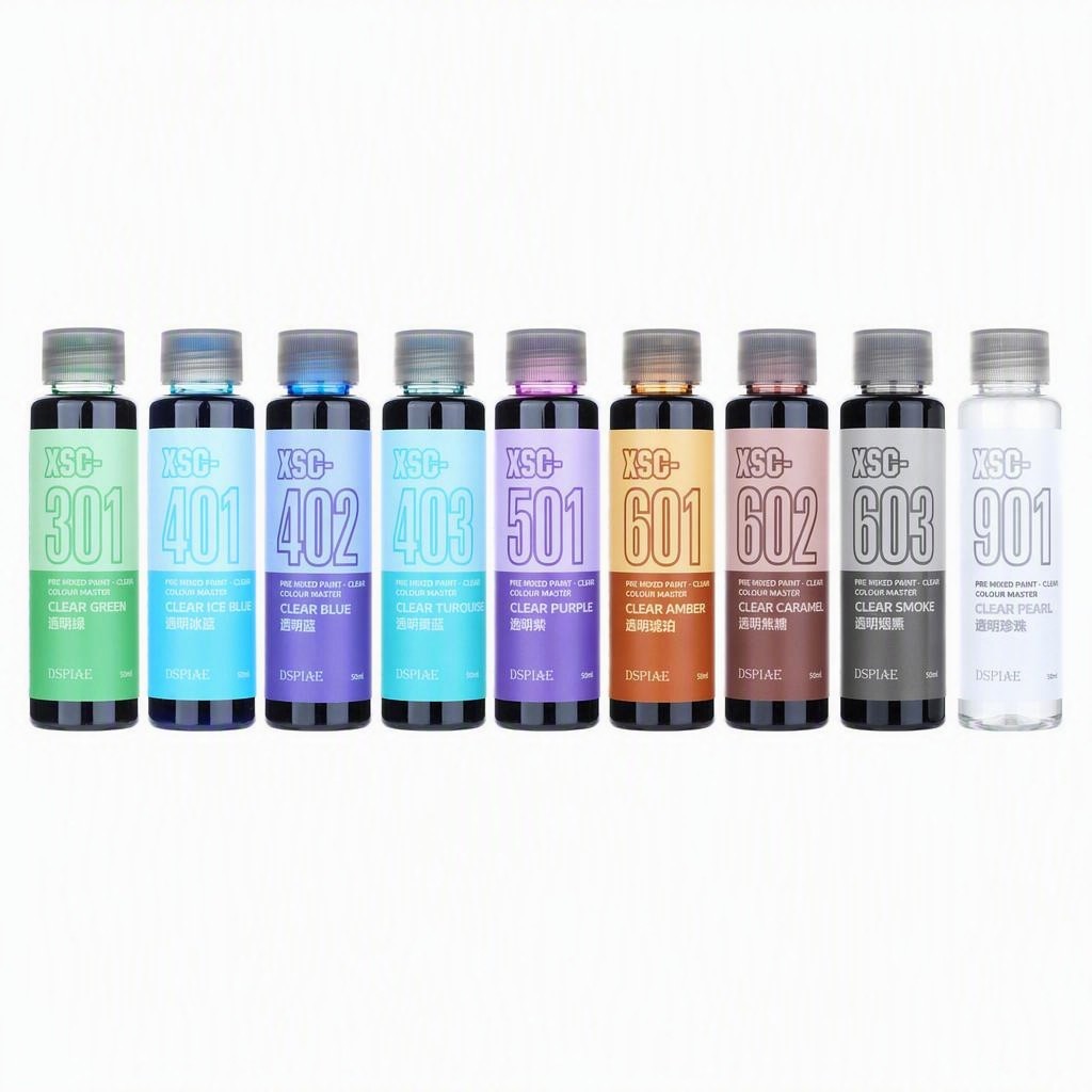 DSPIAE XSCシリーズ 50ML プレミックス水性塗料 - Model Kit Paint Set のレビューと価格