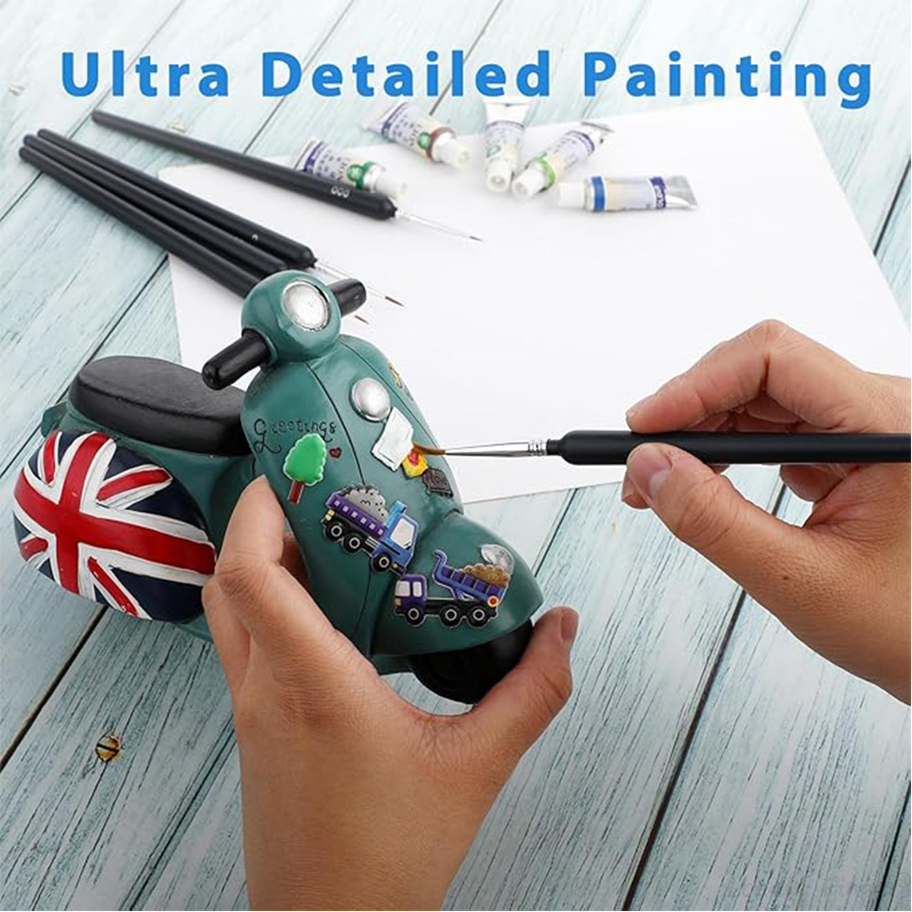 5/11本ペイントブラシセット、アーティスト用ファインディテ - Model Kit Paint Set のレビューと価格