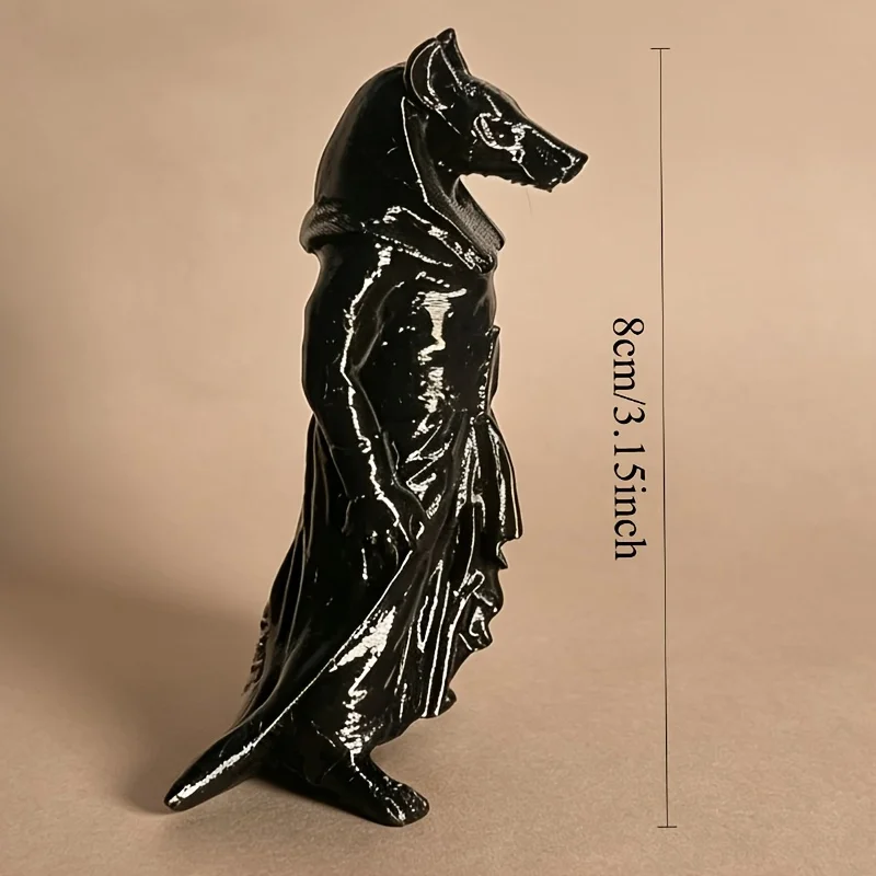 3Dプリントされた立像のアヌビス像、古代エジプトのジャッカル - Model Kit Anubis のレビューと価格