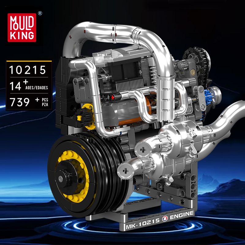 モールドキング 10215 スーパーカーエンジン 組み立てブ - Lego Set Technic のレビューと価格