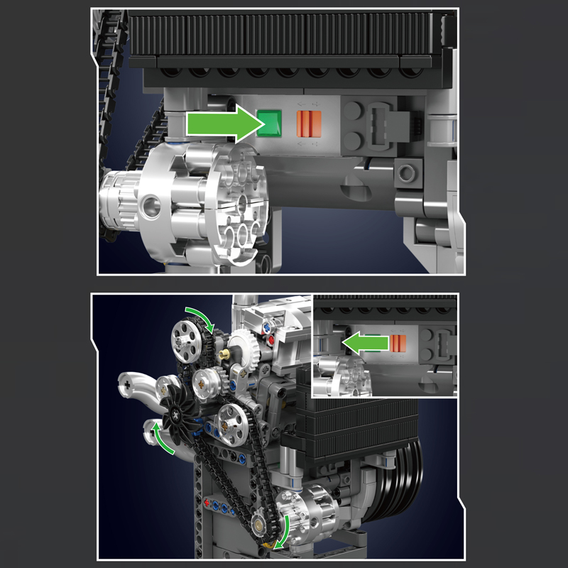 モールドキング 10215 スーパーカーエンジン 組み立てブ - Lego Set Technic のレビューと価格