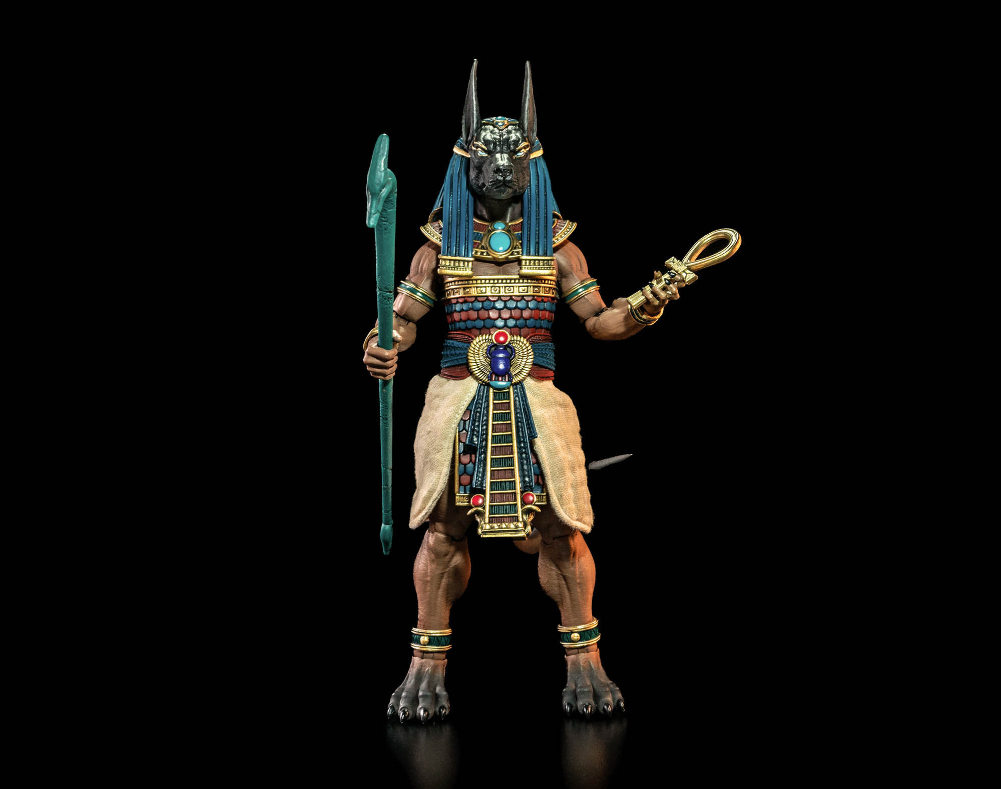 四騎士玩具デザイン アヌビス ブラック＆ブルー バージョン  - Model Kit Anubis のレビューと価格