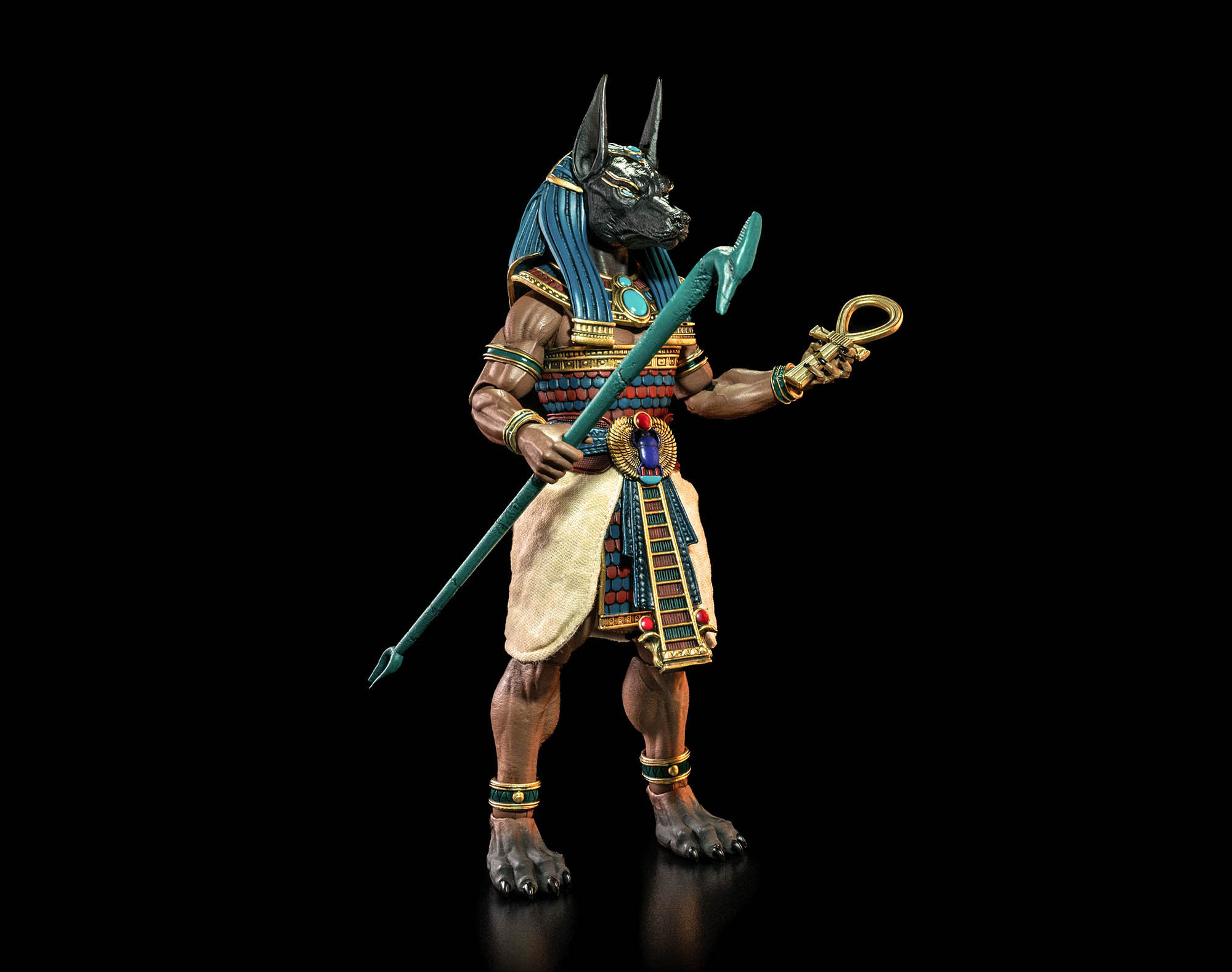 四騎士玩具デザイン アヌビス ブラック＆ブルー バージョン  - Model Kit Anubis のレビューと価格