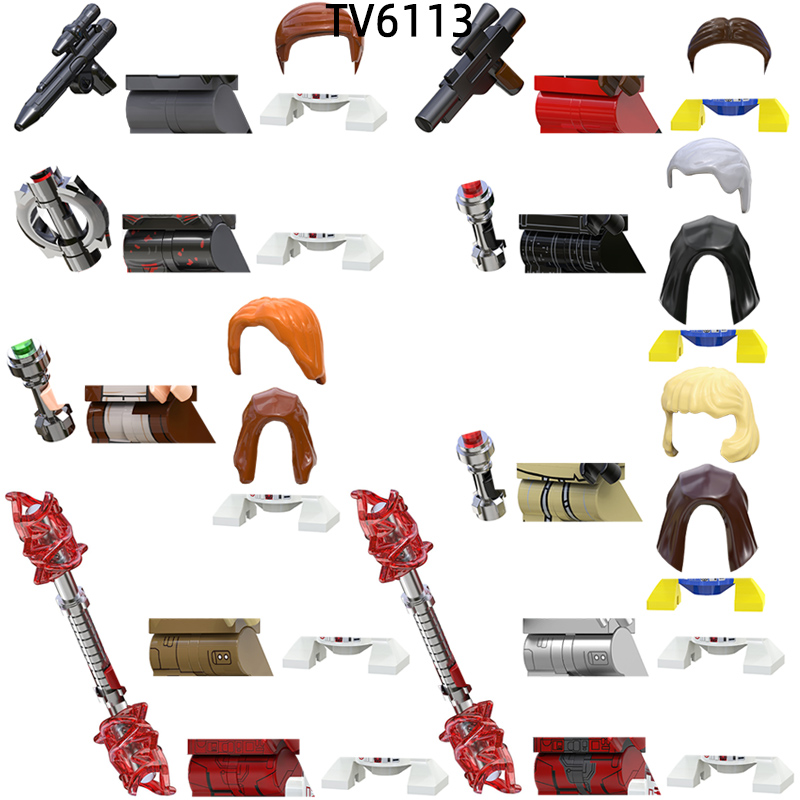 剣アクションフィギュア武器パンツヘアパーツモデルブロック M - Model Kit Weapons のレビューと価格